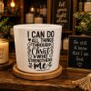 Hand-Poured Faith-Inspired Candle