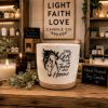 Hand-Poured Faith-Inspired Candle