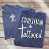 Christian & Tattooed John 7:24 Men's T-Shirt
