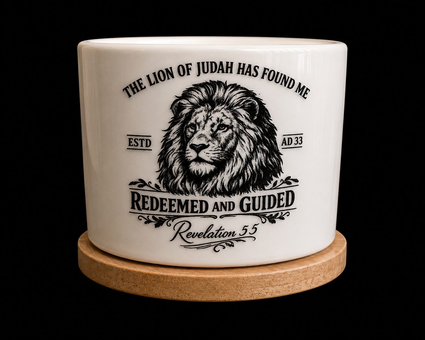 Hand-Poured Faith-Inspired Candle - Image 8