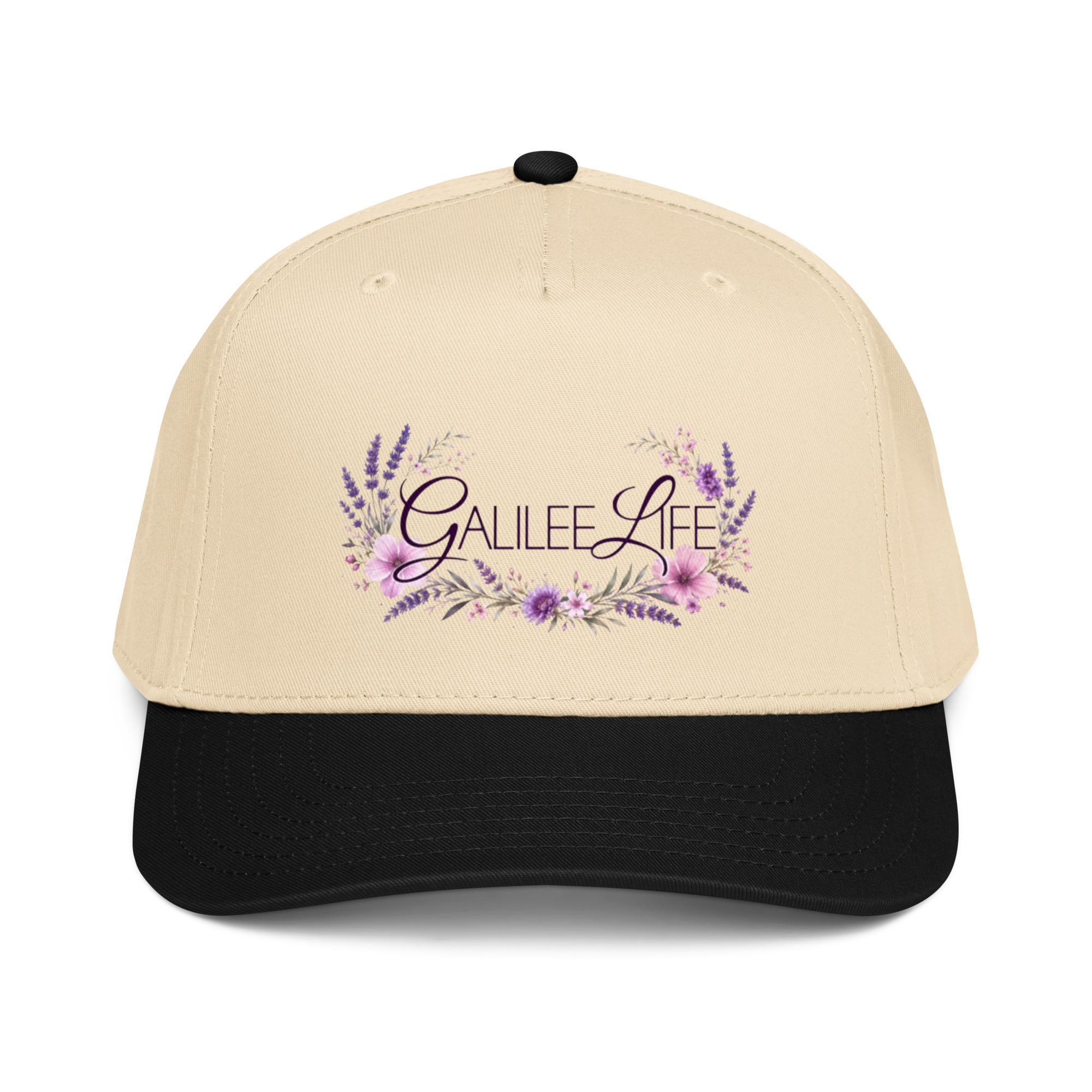 Galilee Life Floral Faith 5 Panel Cap - Image 2