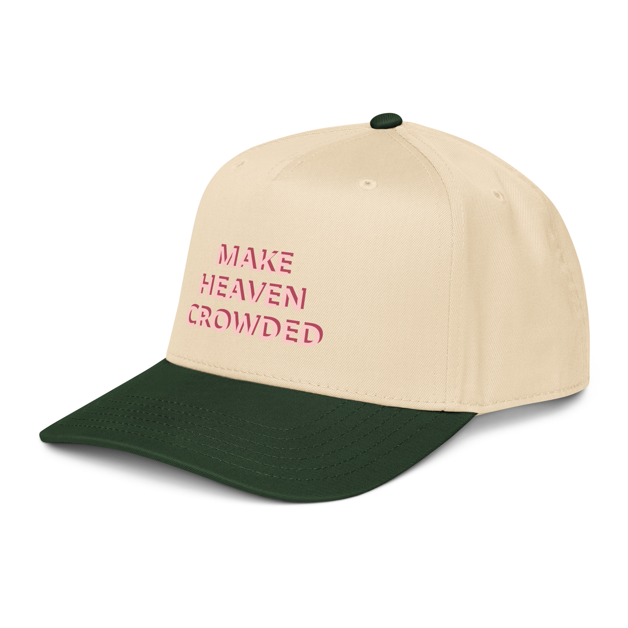 Make Heaven Crowded 5 Panel Cap - Image 20
