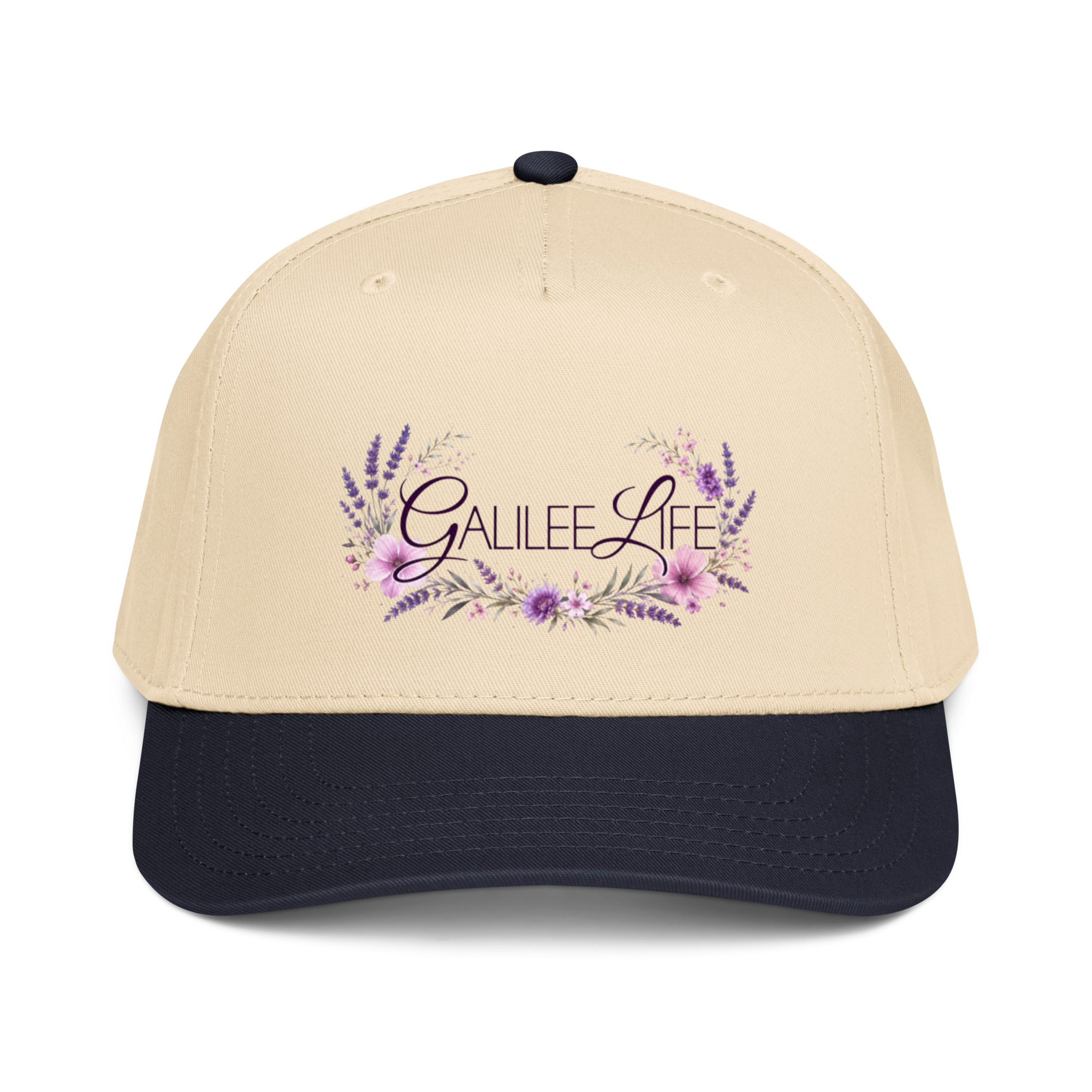 Galilee Life Floral Faith 5 Panel Cap - Image 4