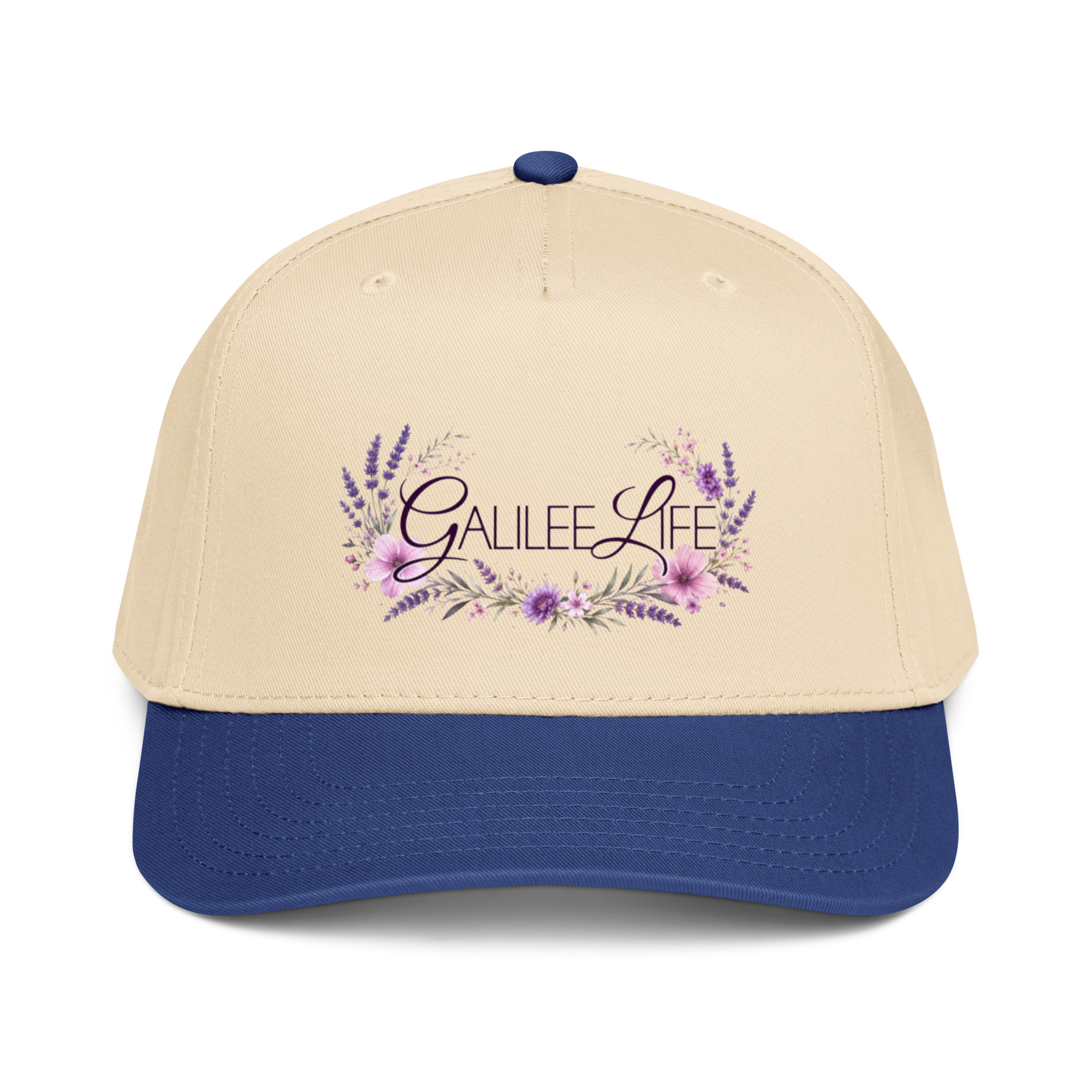 Galilee Life Floral Faith 5 Panel Cap - Image 5