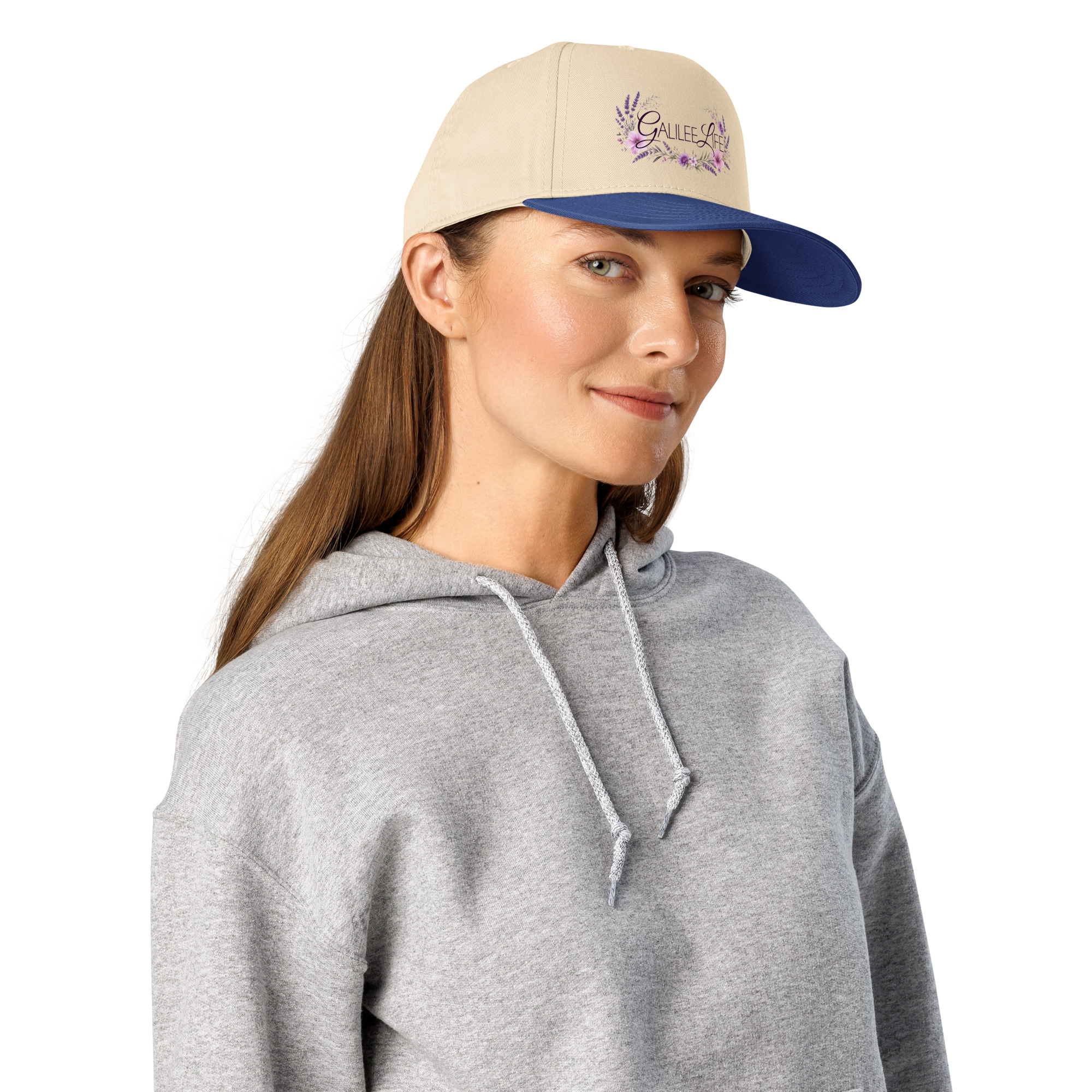 Galilee Life Floral Faith 5 Panel Cap - Image 15