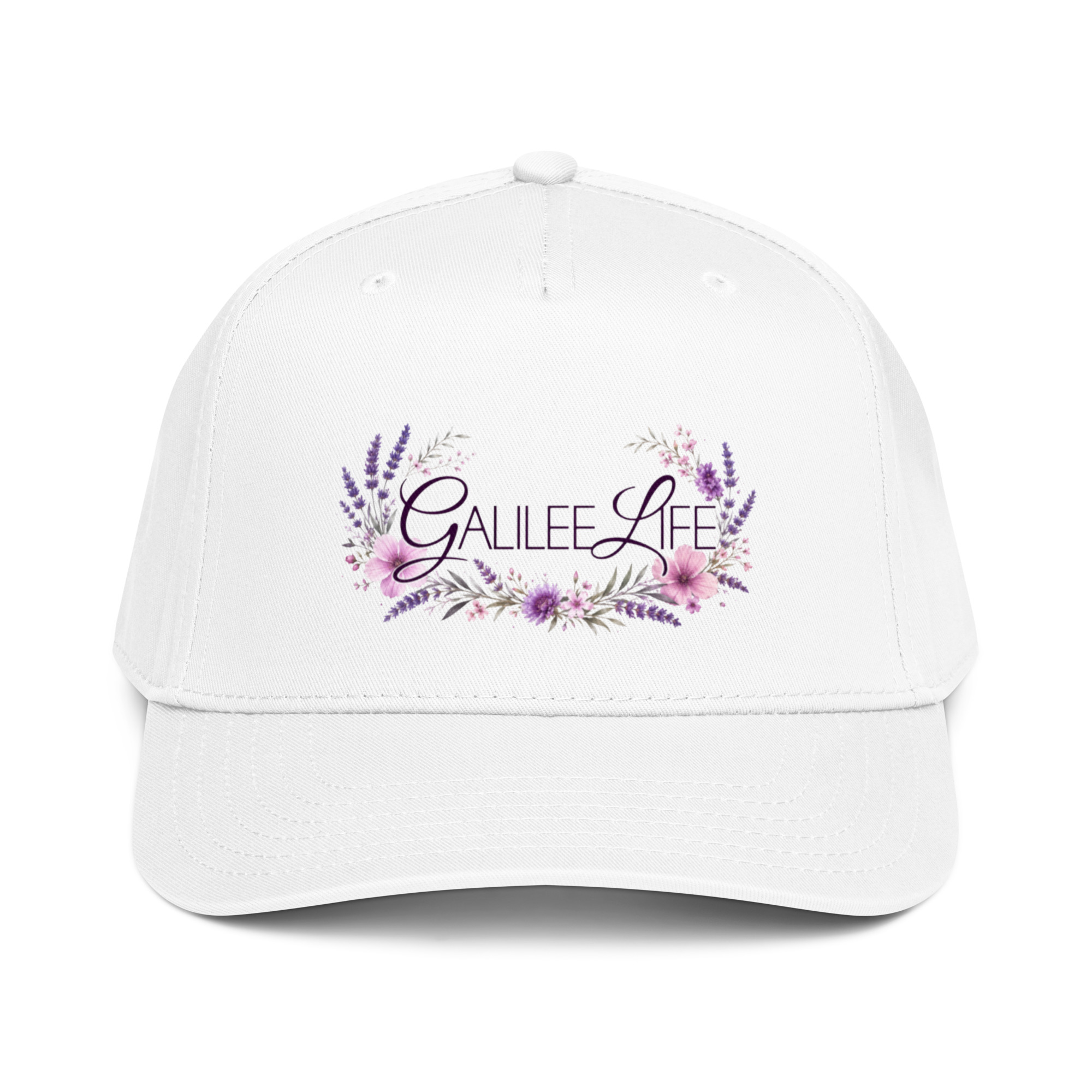 Galilee Life Floral Faith 5 Panel Cap - Image 6