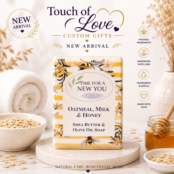 Oatmeal, Milk & Honey Handmade Soap