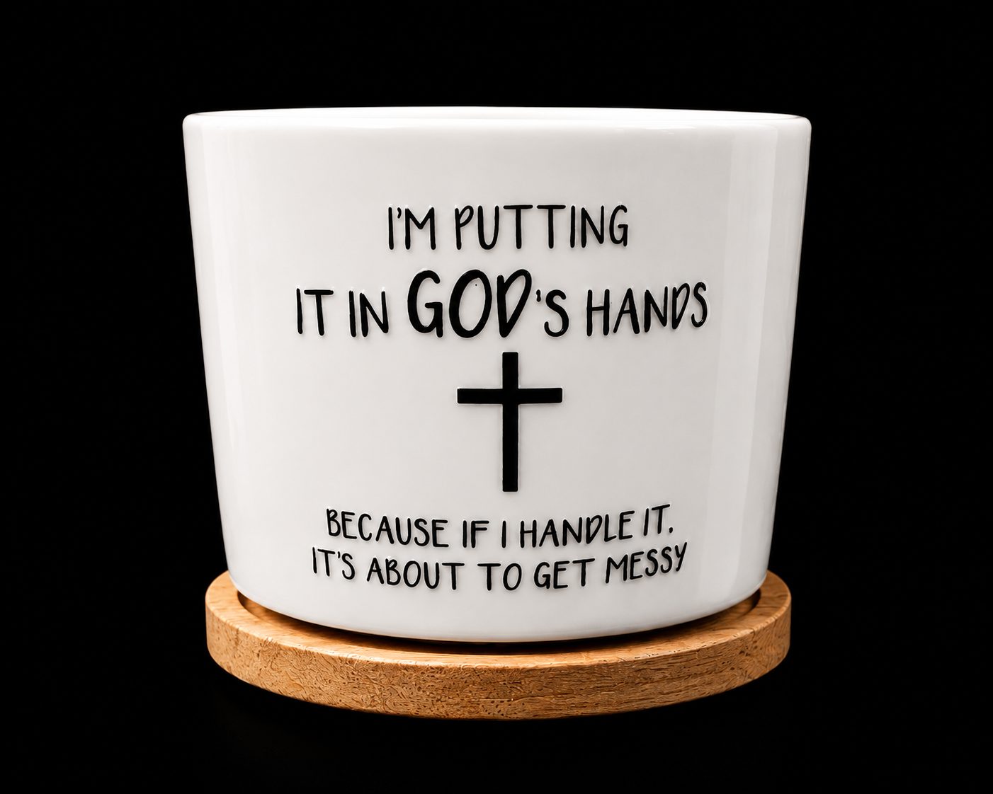 Hand-Poured Faith-Inspired Candle - Image 8