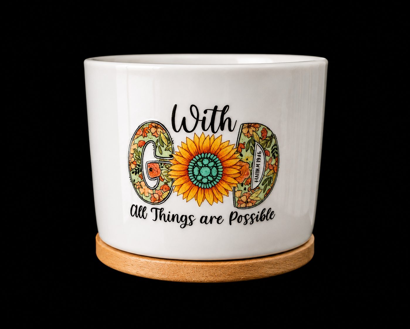 Hand-Poured Faith-Inspired Candle - Image 2
