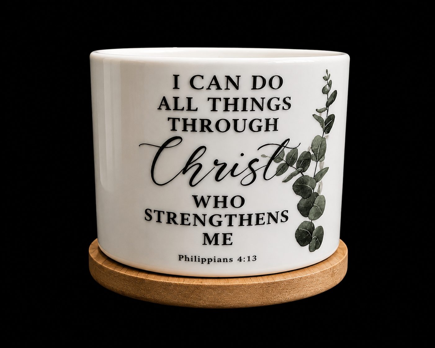 Hand-Poured Faith-Inspired Candle - Image 8