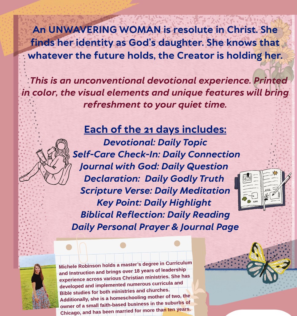 Unwavering Woman: Creative Christian Devotional Journal - Image 2