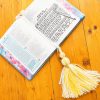 Sunshine Praise Bookmark Tassel | Handmade Christian Bookmark
