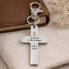 Do Not Be Afraid Cross Clip Charm