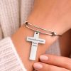 I'm A Whosoever Rom 1013 Cross Bracelet