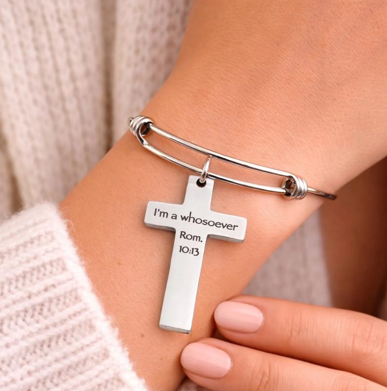 I'm A Whosoever Rom 1013 Cross Bracelet