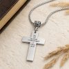 Do Not Be Afraid Cross Necklace