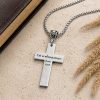 I'm A Whosoever Romans 10 13 Cross Necklace