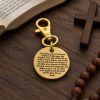 Lord's Prayer Gold Plated 25mm Clip-On Charm