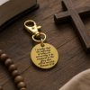Romans 8 18 Gold-Plated 25mm Clip On Charm