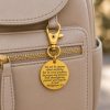 Do Not Be Anxious Gold-Plated Clip On Charm