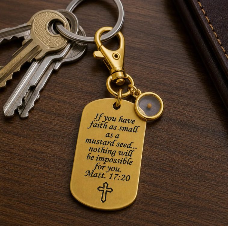 Mustard Seed Faith Gold-Plated Clip On Charm - Image 2