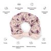 Floral Graduation Recycled Scrunchie – Hair Accessory