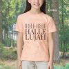 Hallelujah Typography T-Shirt | Kids Vintage Distressed Design