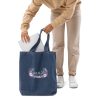 Galilee Life Organic Floral Denim Tote Bag