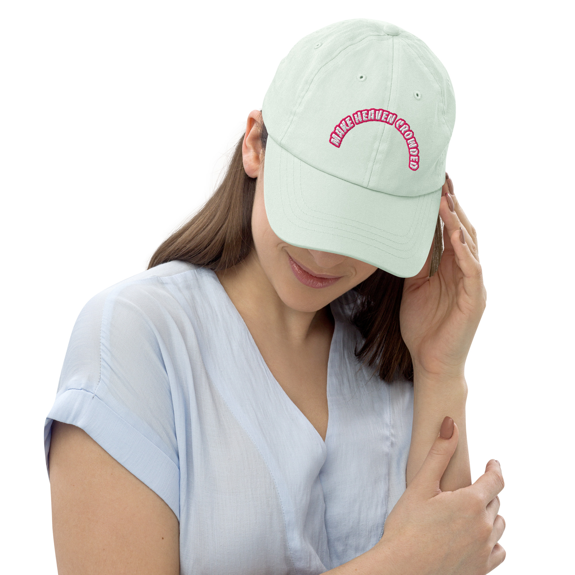 Make Heaven Crowded Pastel Baseball Hat - Image 27