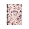 Philippians 4:13 Floral Graduation Ruled Line Spiral Notebook – Class of 2026 Christian Journal