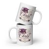 Class of 2026 Christian Graduation White Glossy Mug – Philippians 4:13 Faith Mug