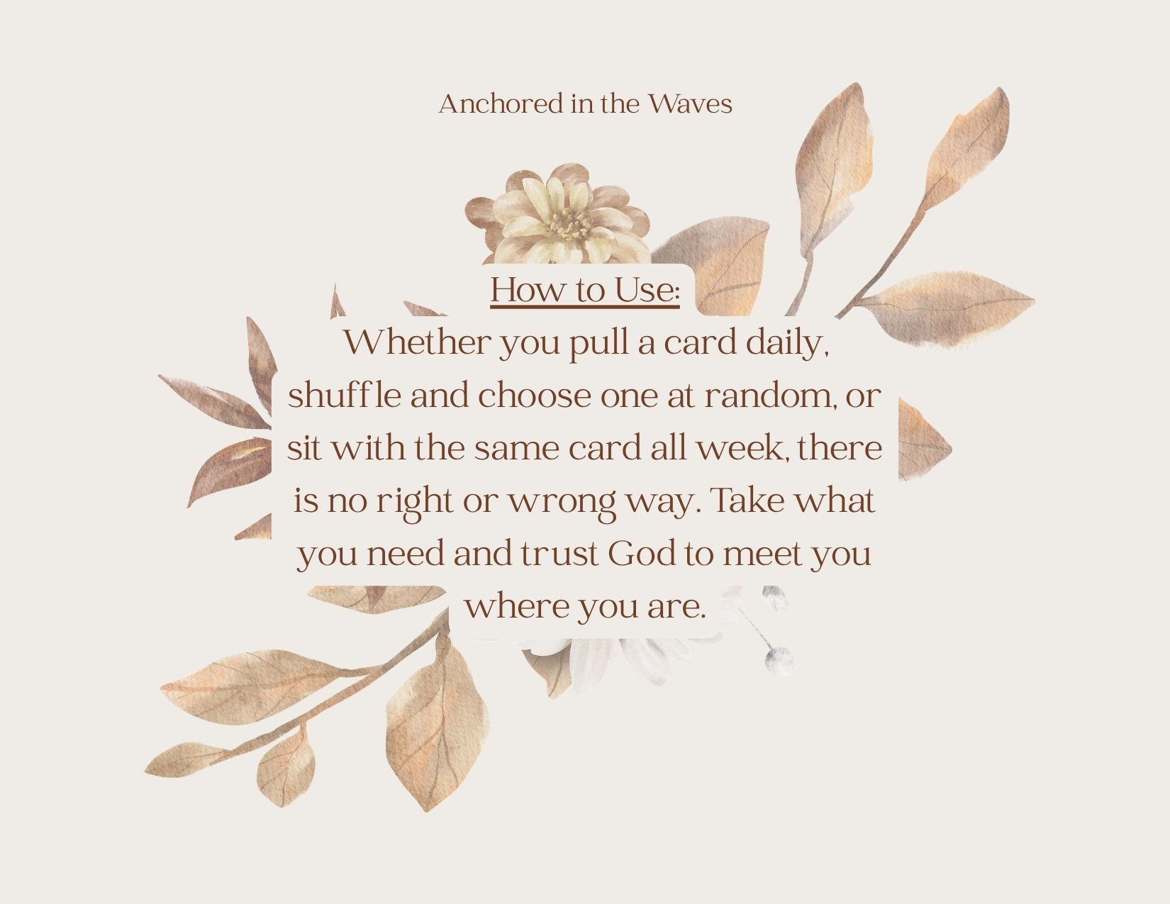 Anchored in His Presence | 31 Digital Scripture & Affirmation Cards - Image 3
