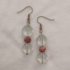 Seafoam and Rust Dangle Earrings