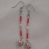Pink Bauble Dangle Earrings