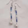 Blue Bauble Dangle Earrings