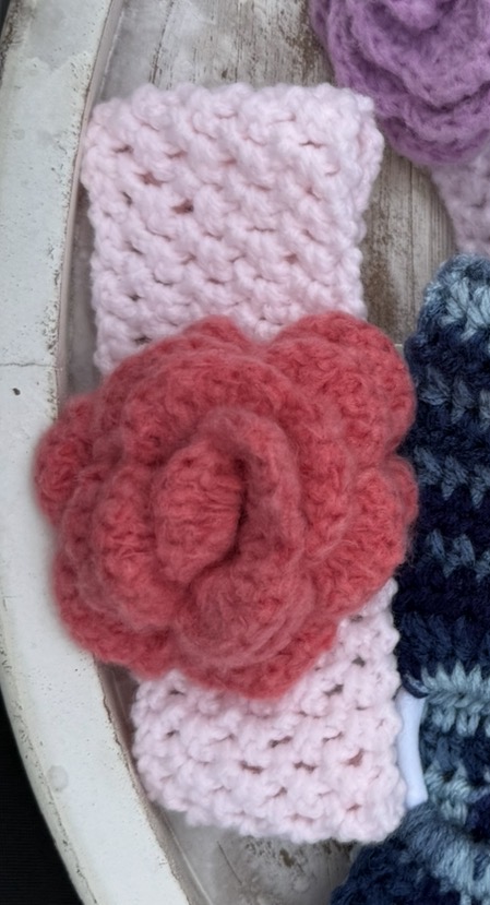Crochet Baby Headbands | Handmade Baby Hair Accessories - Image 5