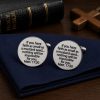 Mustard Seed Scripture 20mm Cuff Links