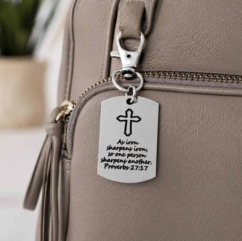 Iron Sharpens Iron Clip On Charm - Image 3