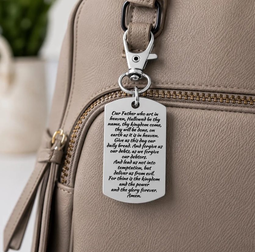 The Lords Prayer Clip On Dog Tag - Image 2