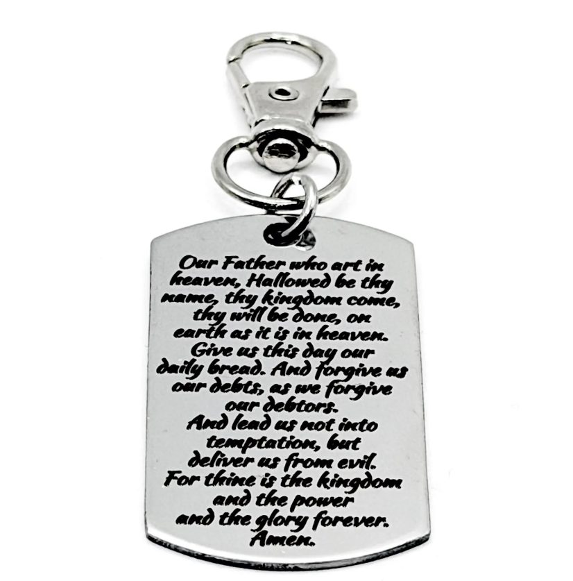 The Lords Prayer Clip On Dog Tag - Image 3