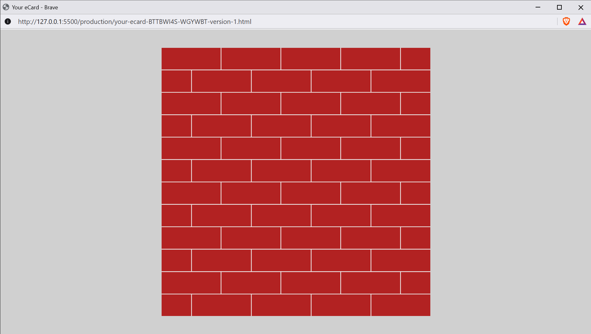 Break Through The Brick Wall In 4 Strikes — With God You Will Break Through eCard Version 1