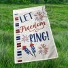 Let Freedom Ring Patio Garden Flag