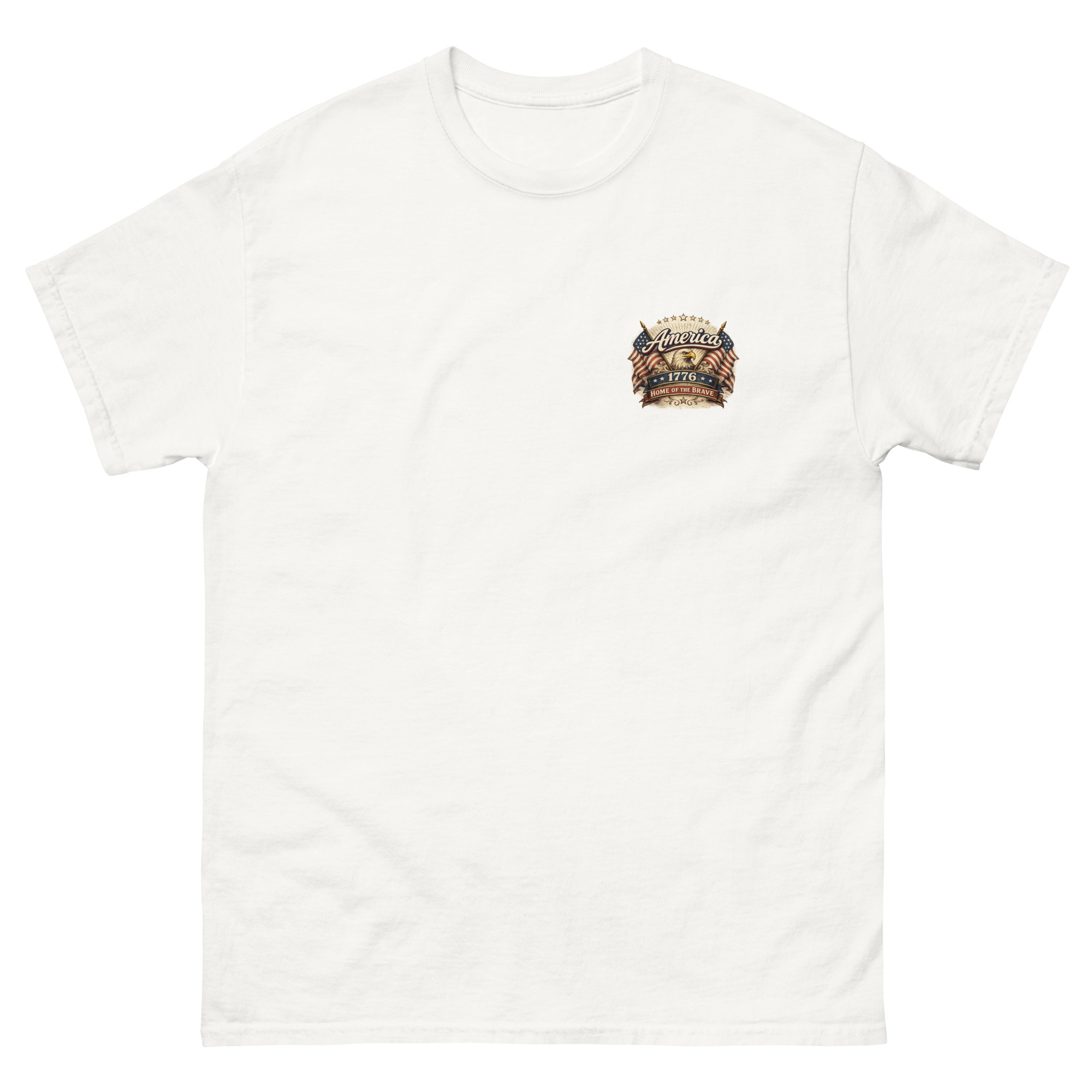 America Home of The Brave Unisex Classic Tee