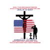 Christian Patriotic Decal – Veteran Memorial Faith and Freedom Vinyl Sticker