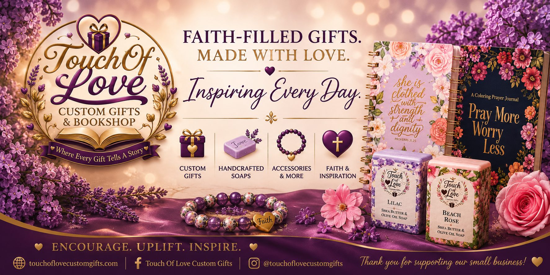 Touch Of Love Custom Gifts & Bookshop