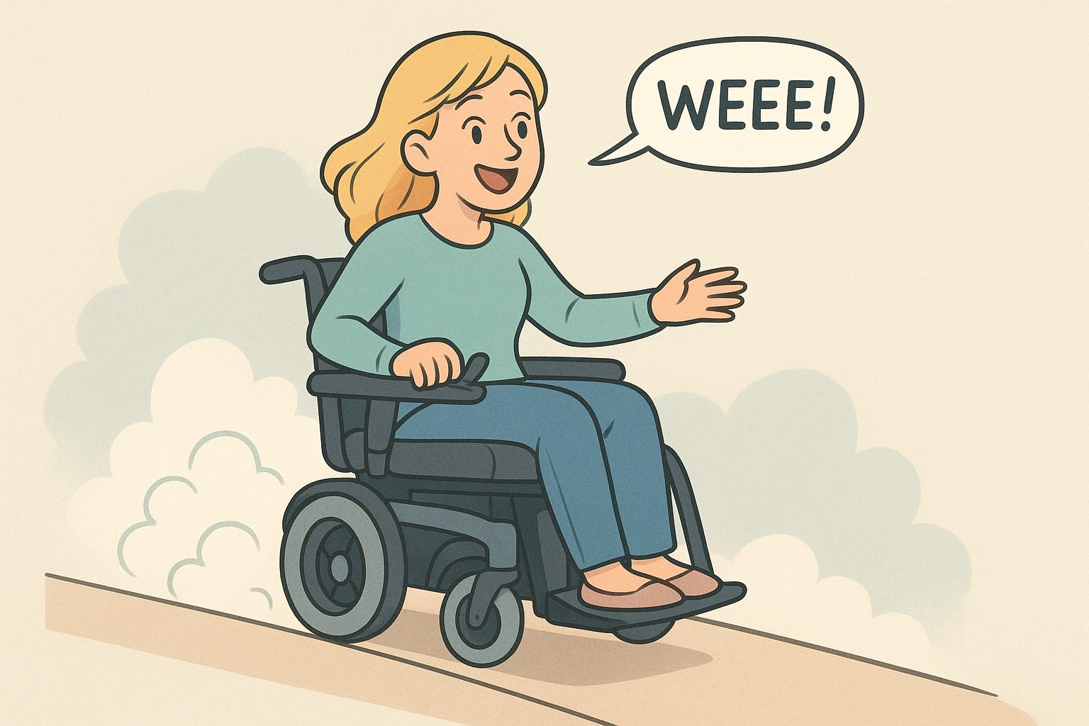 Helping him : how I serve Jesus with my disability
