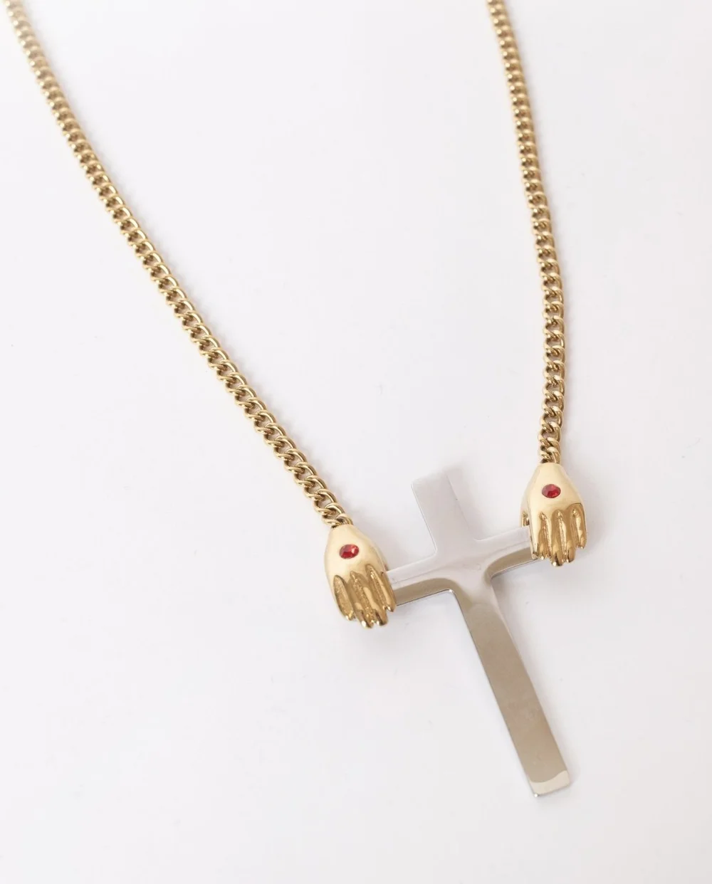The Advocate Cross® With Gold Hands