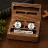 Pray Wait Trust Tie Clip and 20mm Boxed Cuff Link Set