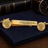 As Iron Sharpens Iron Goldtone Gift Set For Him