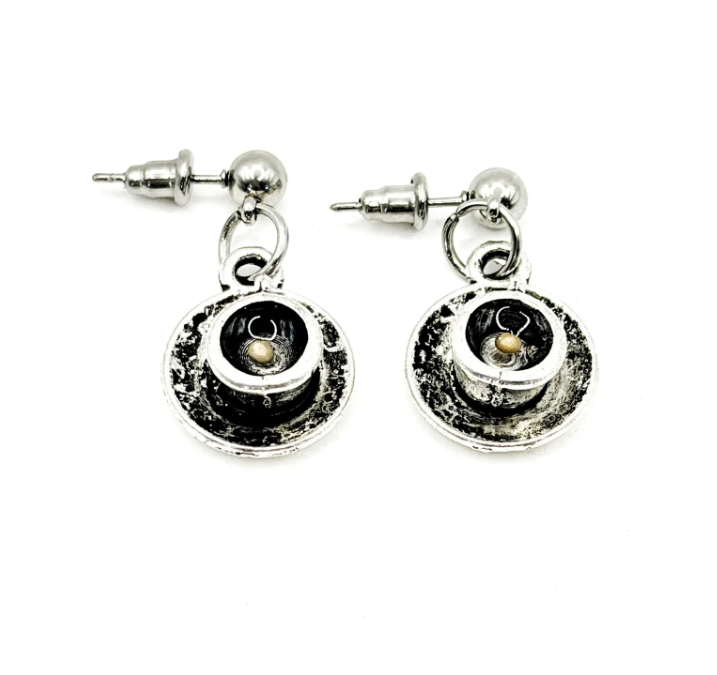 Cup Full Of Faith Mustard Seed Earrings - Image 3